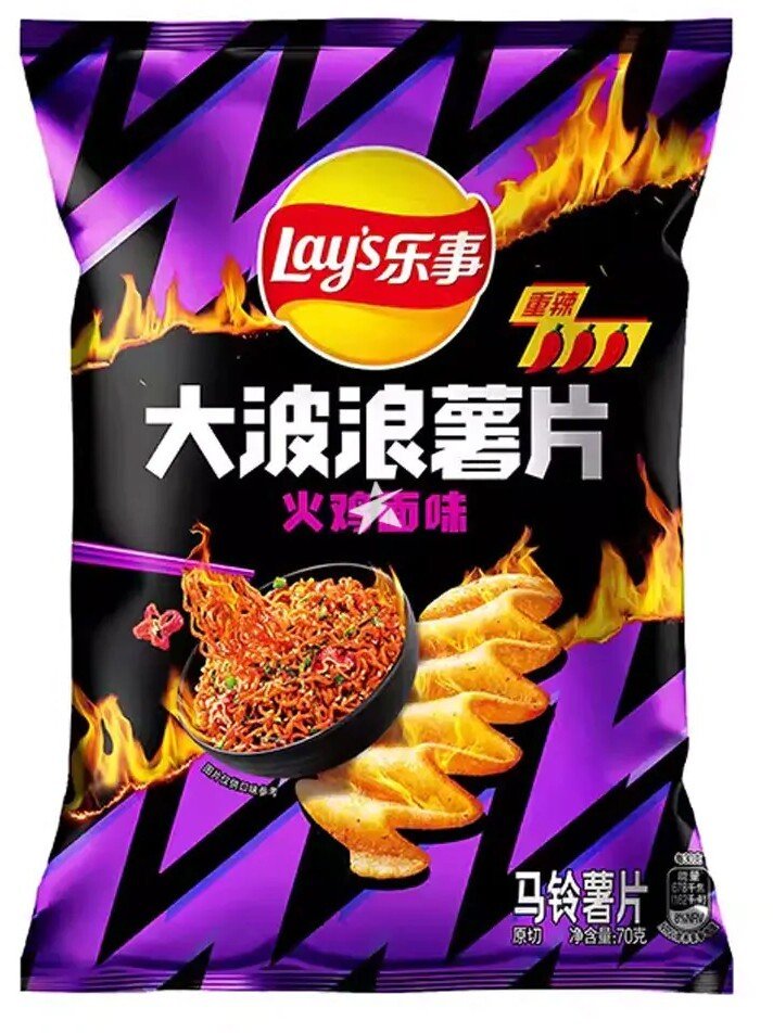Lay's Wave Cut - Spicy Chicken Noodle