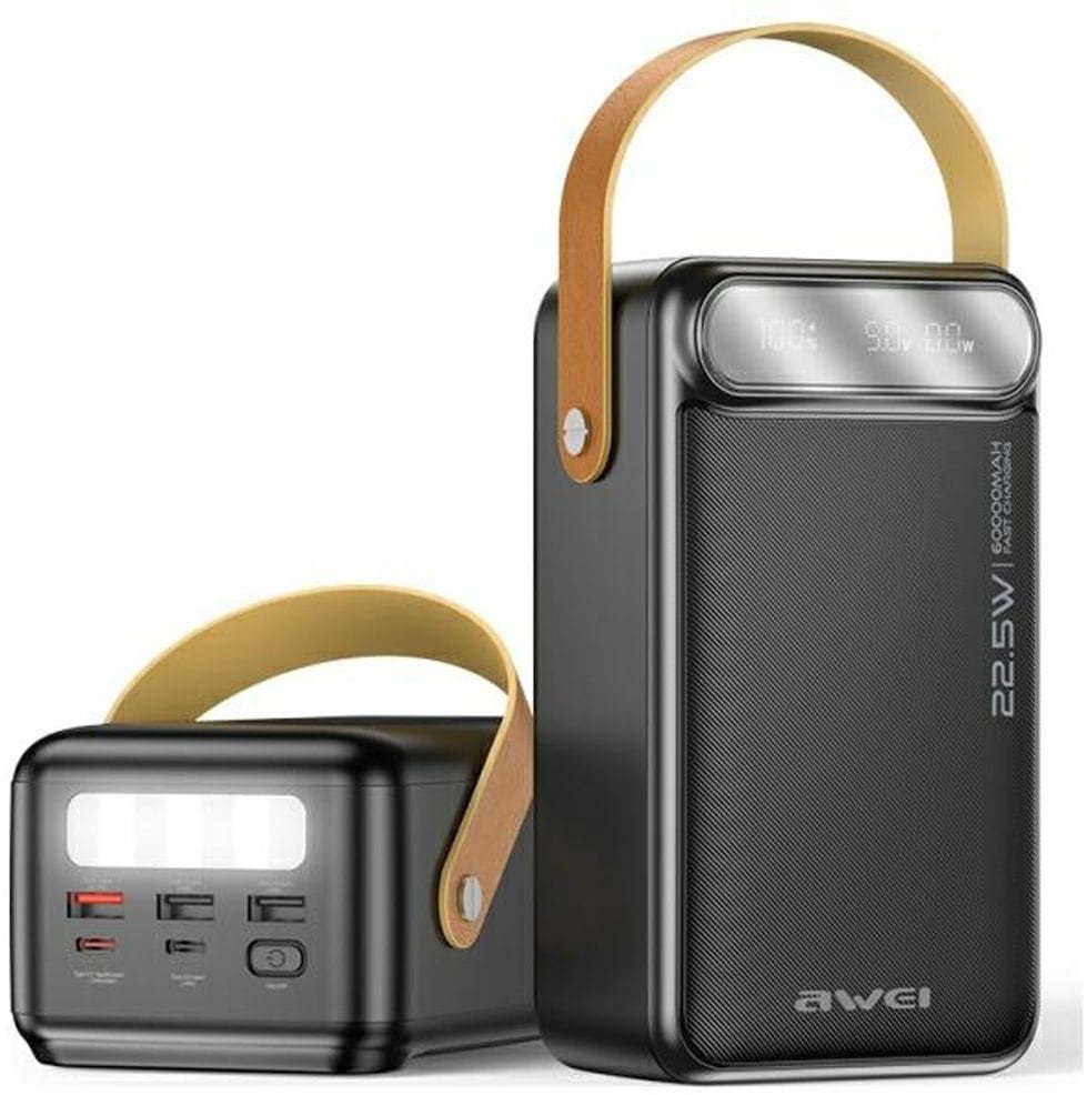 Powerbank Awei P101K 60000mAh Czarny