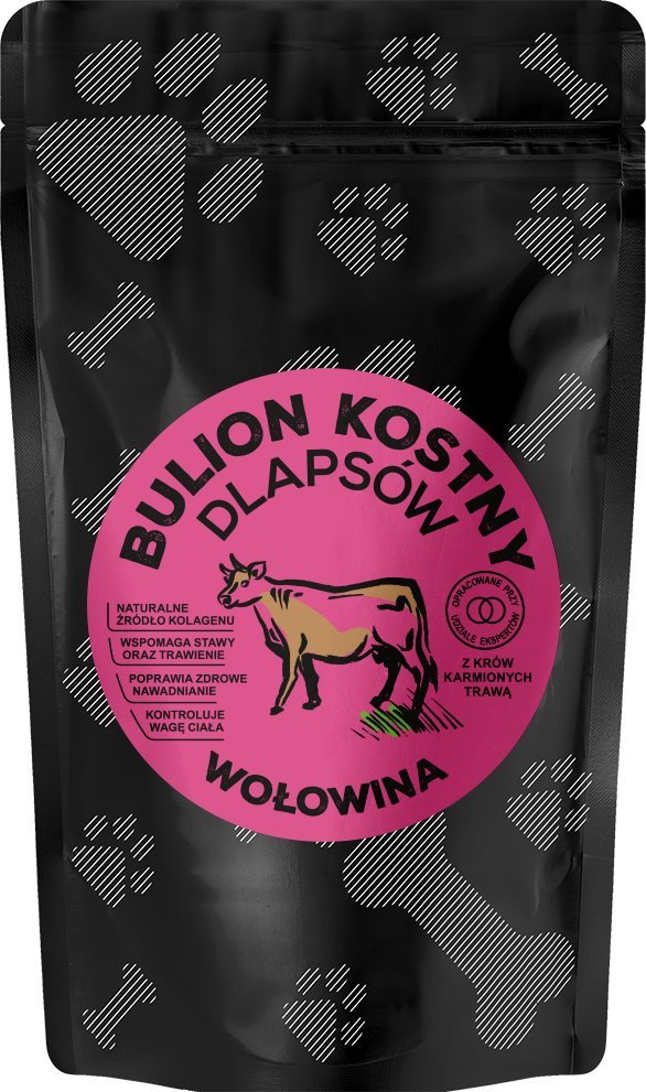 Triton Food Studio Chefs BULION KOSTNY dla psów WOŁOWINA 230ml