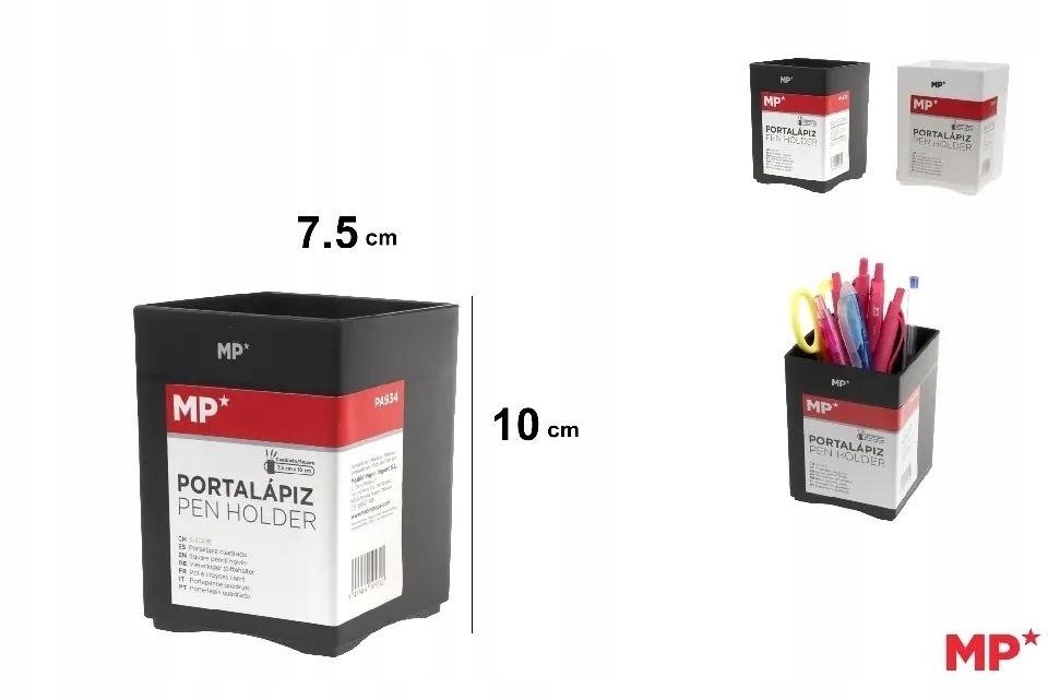 Pojemnik na długopisy prostokątny MIX