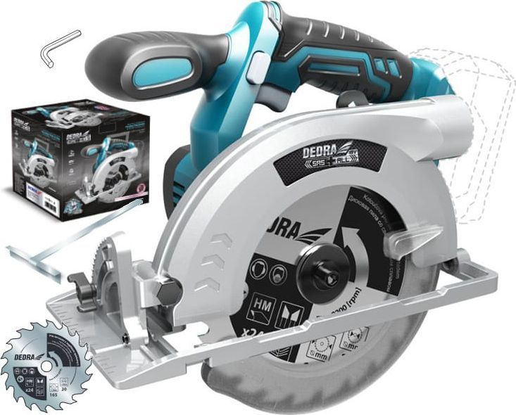 Pilarka tarczowa Dedra DED7064 18 V 165 mm