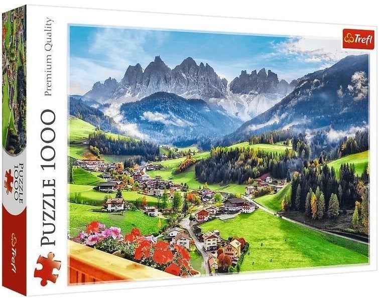 Puzzle 1000 St. Magdalena Dolomity Włochy TREFL