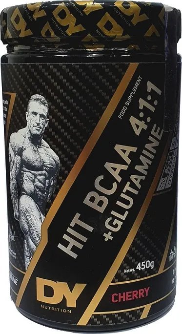 DORIAN YATES Dorian Yates - HIT BCAA 4:1:1 + Glutamine, Cherry, Proszek, 450g