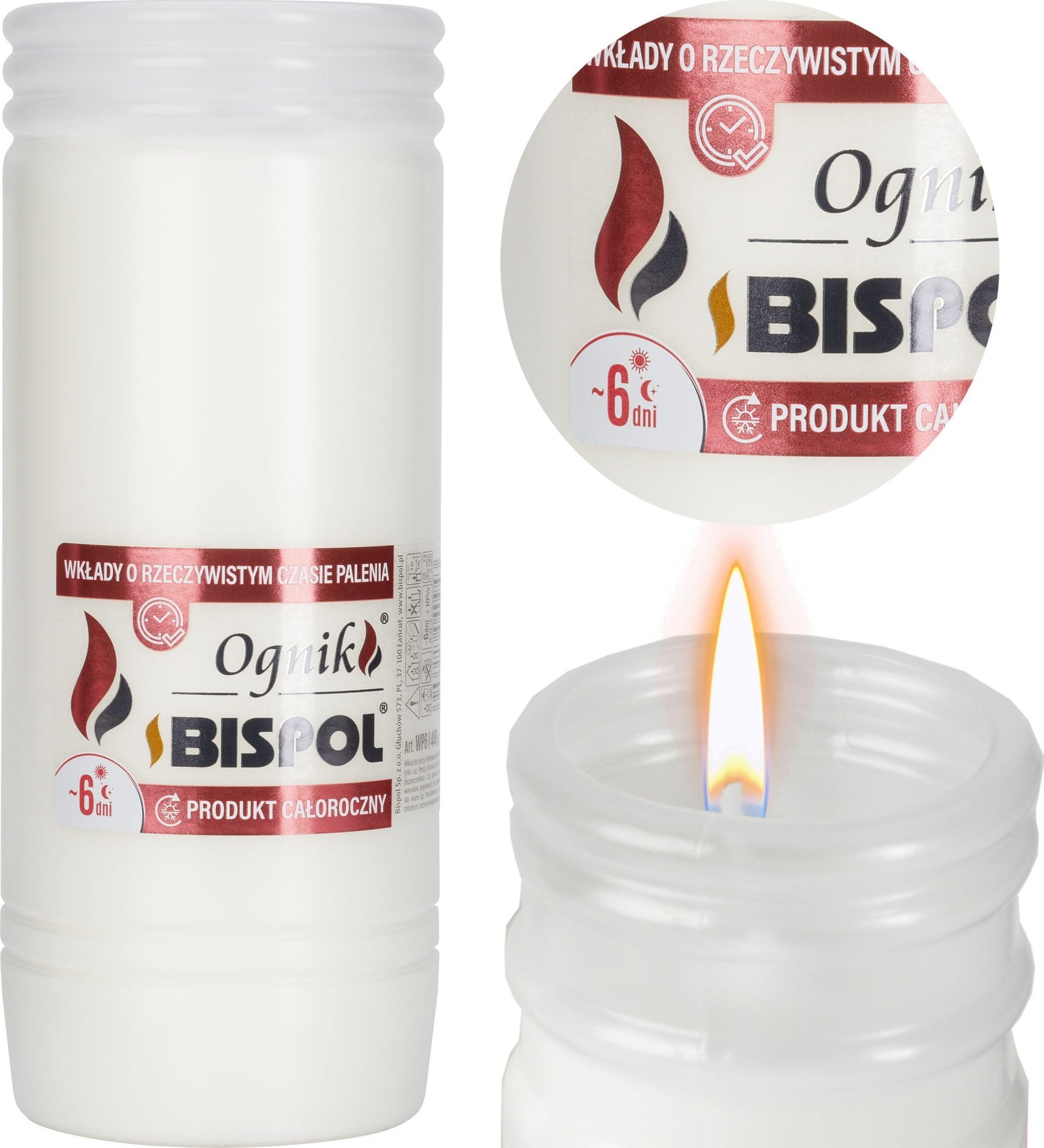 Bispol BISPOL - Wkład Zalewany Ognik WP6 - 1 szt.