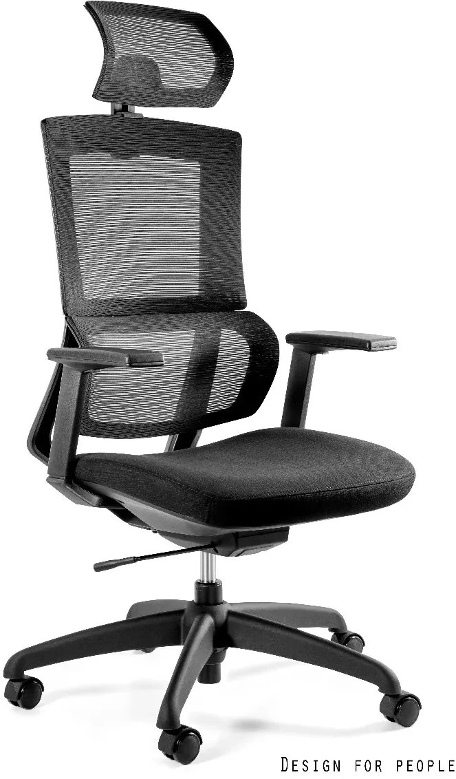 Fotel biurowy ELEGANCE czarny UNIQUE