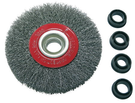 Pro-Line Szczotka tarczowa z drutu falowanego z otworem 22mm 150mm - 32555