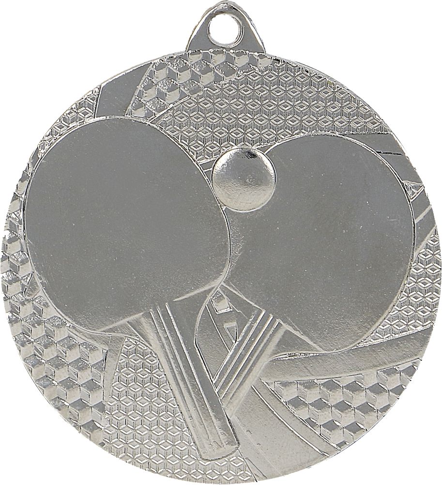 Tryumf Medal srebrny- tenis stołowy - medal stalowy (MMC7750/S)