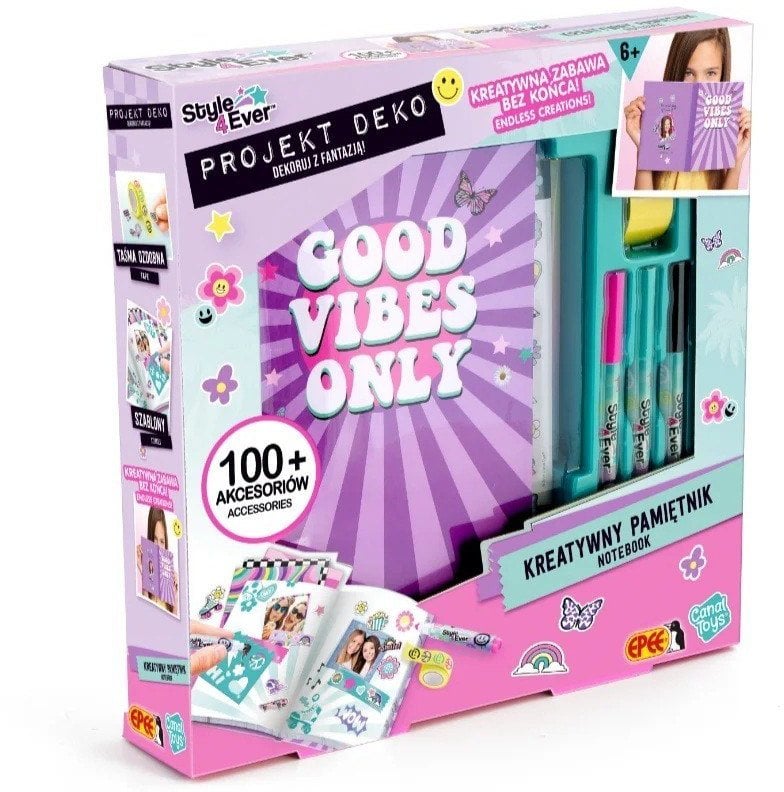 Zestaw Projekt Deko, Kreatywny Pamiętnik Epee