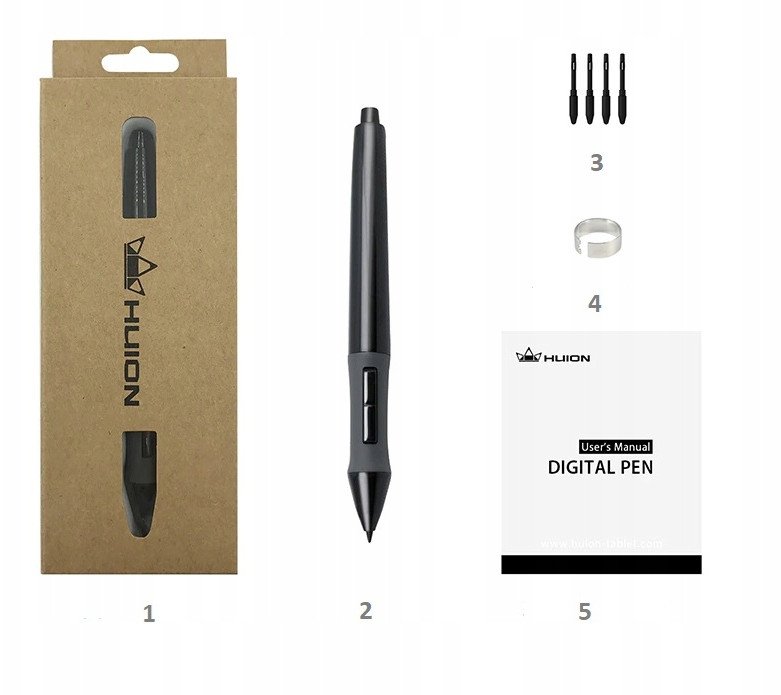 PIÓRO RYSIK PEN-68 DO TABLETU GRAFICZNEGO HUION 420 H420 K56 H58L 680S