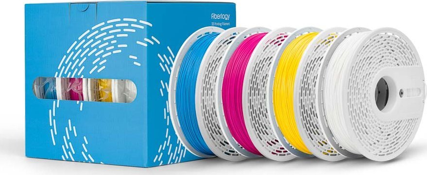 Fiberlogy Filament Easy PLA CMYK 1,75 mm 4 x 0,5 kg