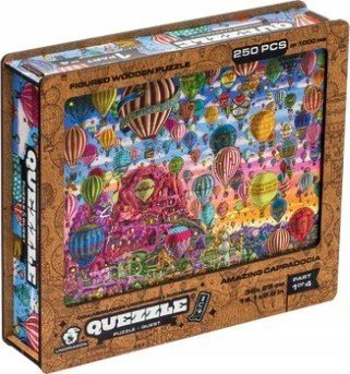 Puzzle drewniane QUEZZLE Niesamowita Kapadocja część 1-4
