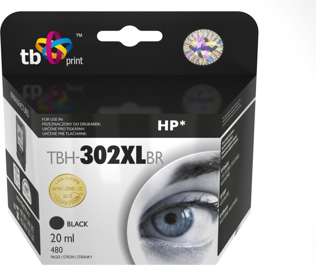 Tusz TB Print Tusz BH-302XLBR / F6U68AE (Black)
