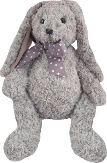 Beppe Królik Caramen szary z kokardą 20cm 13531 BEPPE