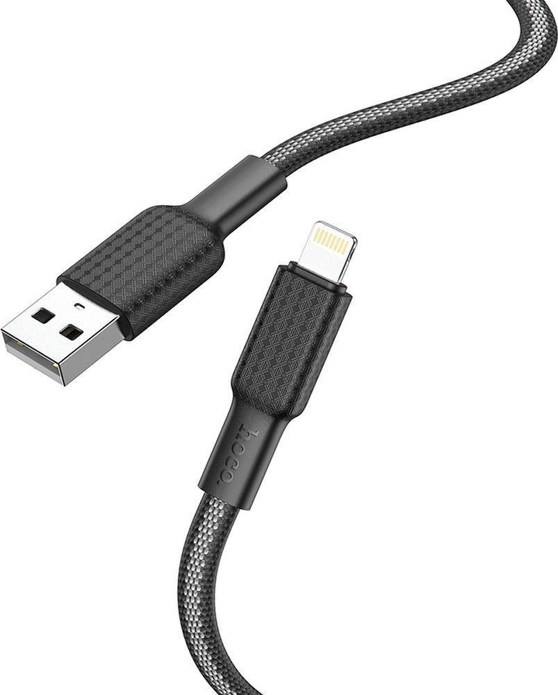 Kabel USB Partner Tele.com USB-A - Lightning Czarny