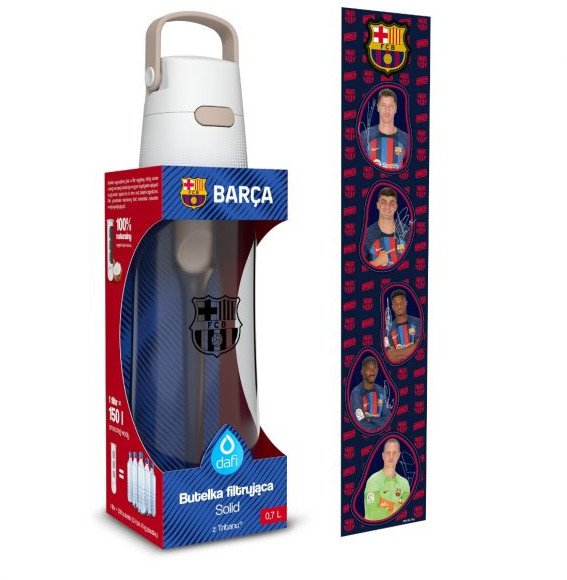 Butelka Dafi SOLID FC Barcelona 0,7l cappuccino