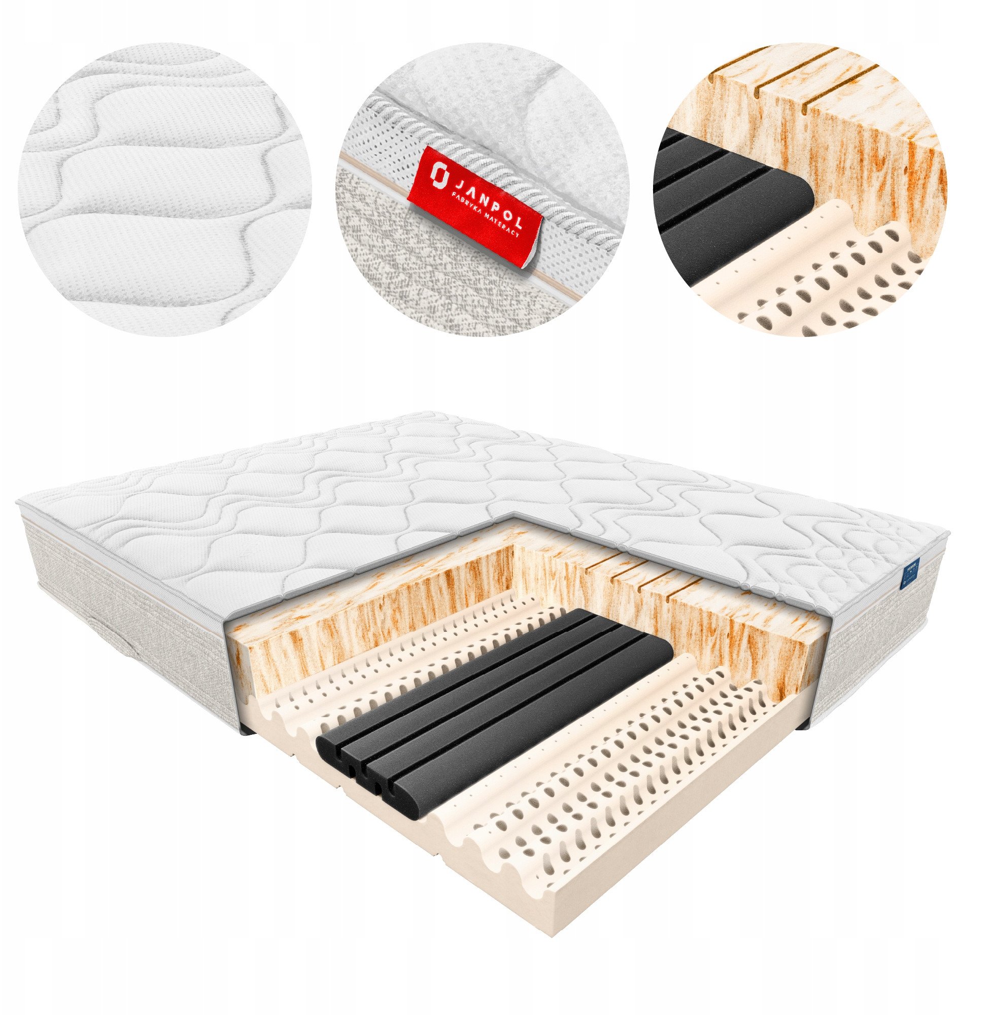 Materac Fides Adaptive Beige 100x200