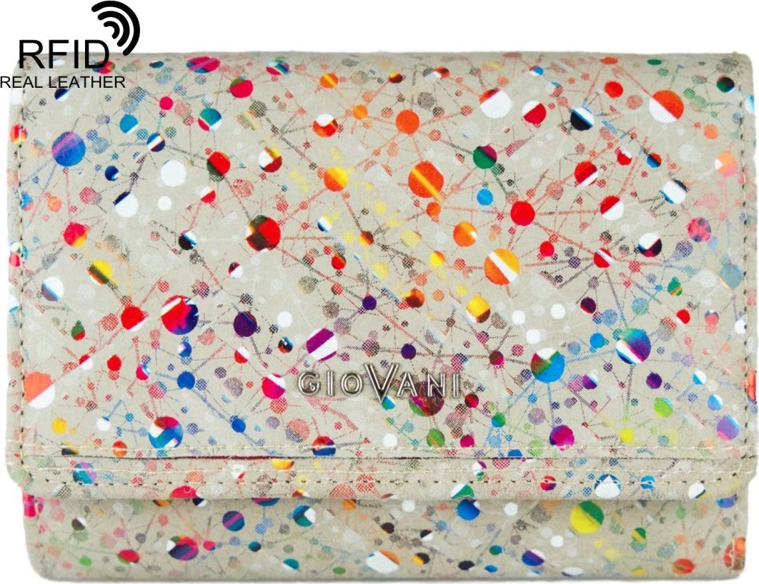 Giovani Skórzany portfel damski suzy marki giovani