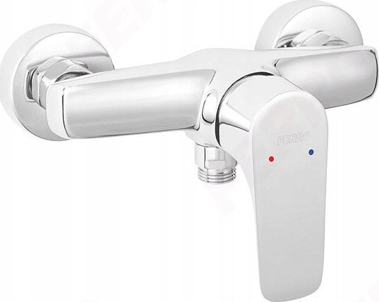 Bateria prysznicowa Ferro BTG7VL BATERIA TIGA VERDELINE NATRYSK. ŚCIENNA, CHROM FERRO // BF.BTG7VL