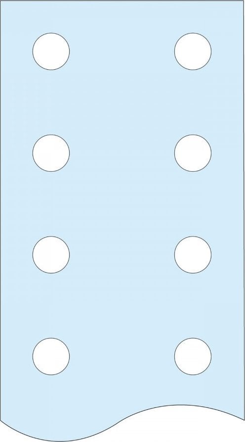 Schneider Electric Szyna PE otworowana 50x5mm LVS04515
