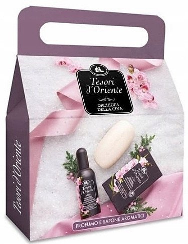 TESORI Muschio Zestaw prezentowy EDT 100 ml + aromatyczne mydło 125 g