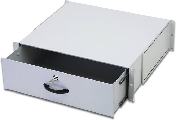 Digitus Półka na dokumenty, 3U, biała (DN-19 KEY-3U)