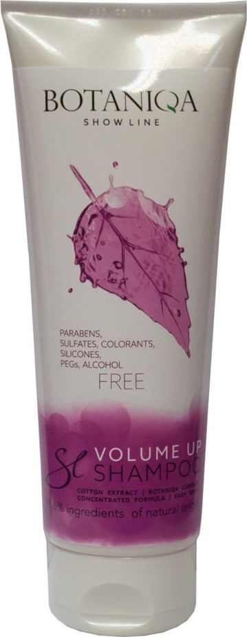 Botaniqa Botaniqa Show Line Volume Up Shampoo - szampon dodający objętości szacie 250ml uniwersalny