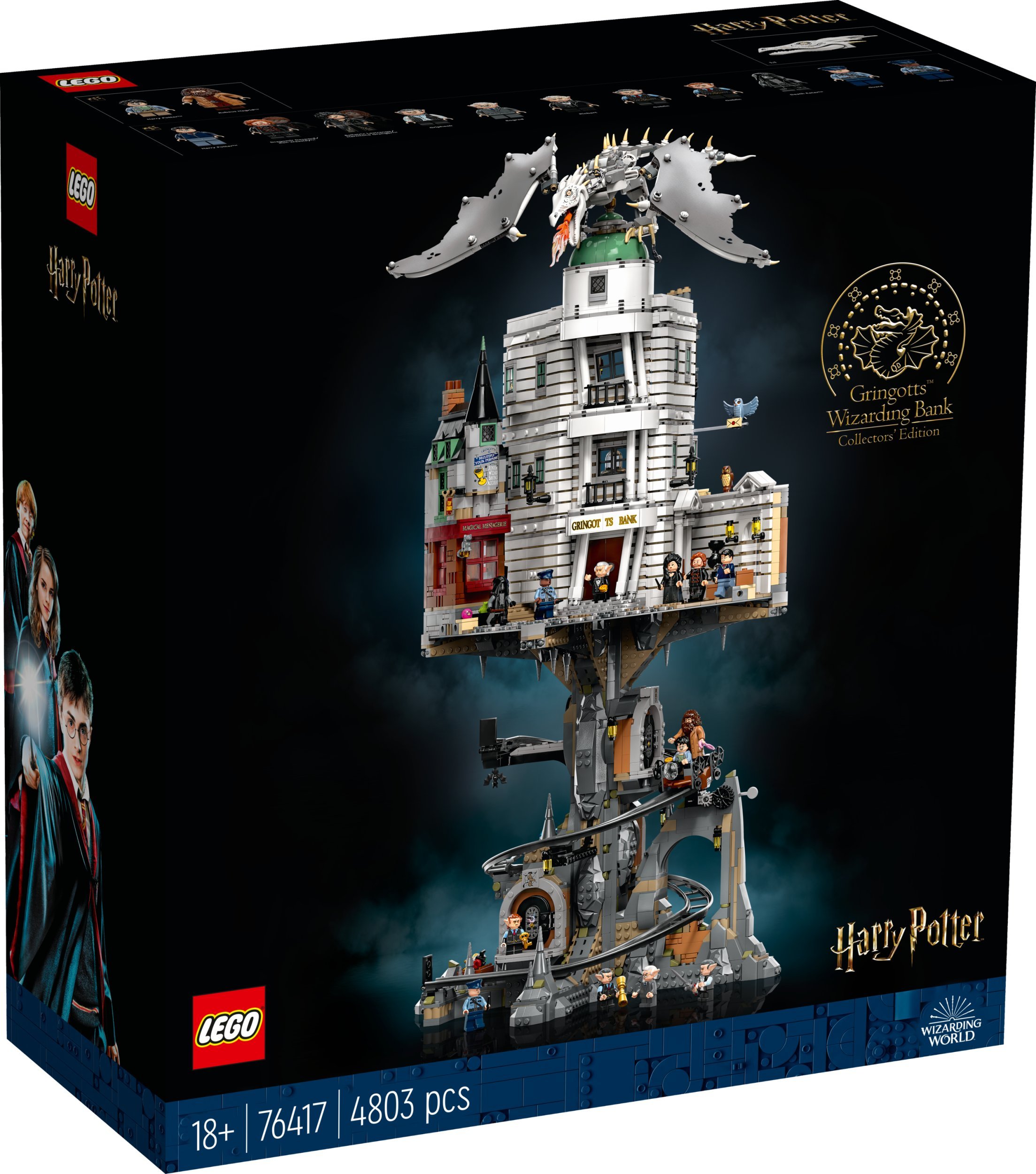 LEGO Harry Potter Bank Gringotta™ — edycja kolekcjonerska (76417)