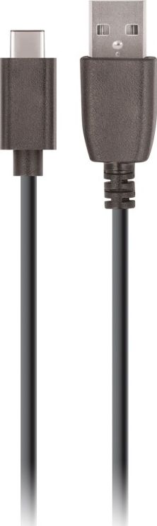 Kabel USB TelForceOne USB-A - USB-C Czarny (71646)