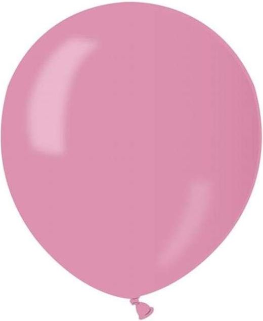 SDM Balon metalizowany różowy nr 33, 100 sztuk (SDMX0314)