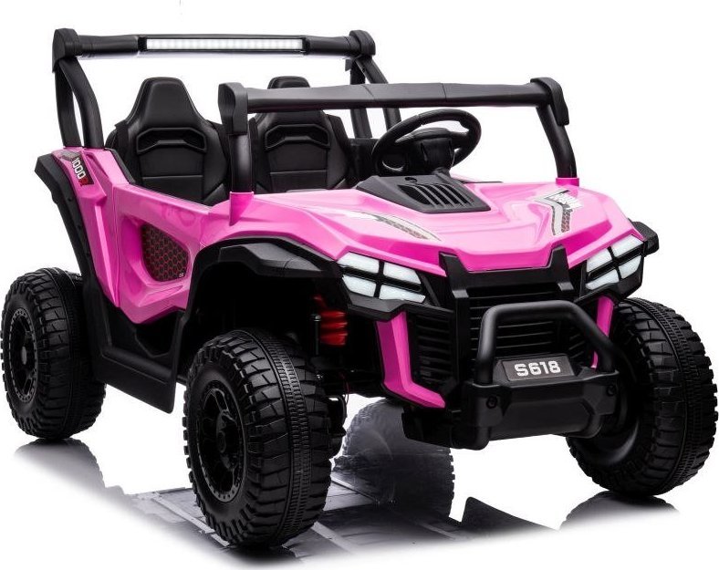 Lean Cars Auto Na Akumulator S618 Różowe 4x4