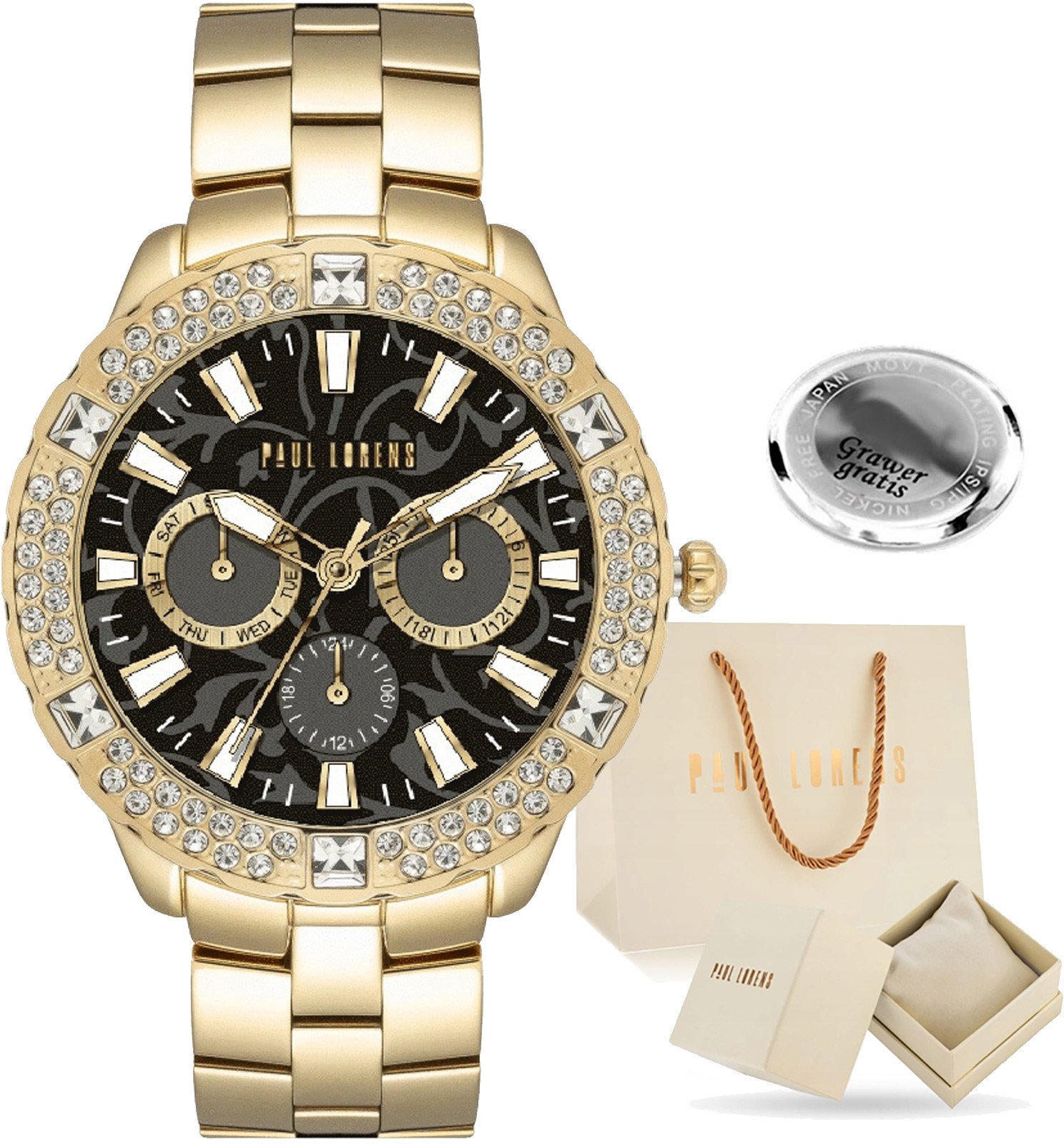 Zegarek damski Paul Lorens - NAOMI-1D1 Z GRAWEREM