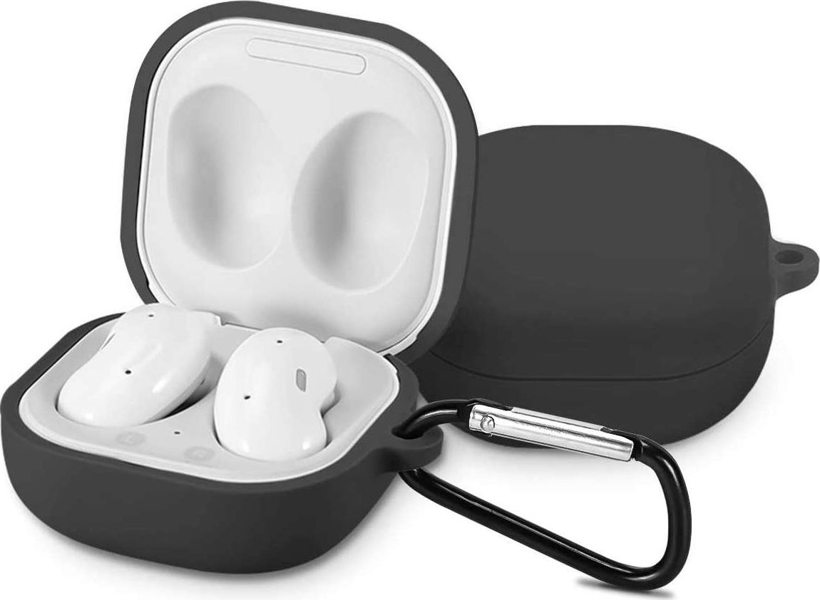 Alogy Etui silikonowe Alogy Slim Case do Samsung Galaxy Buds Live/ Buds Pro Szare