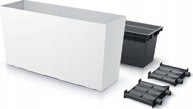 Prosperplast Doniczka skrzynia balkonowa Urbi DUC800M Biała