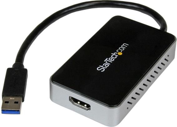 Adapter USB StarTech USB - HDMI Czarny (USB32HDEH)