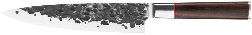 Forged Nóż szefa Sebra 20,5 cm drewno zebra japońska stal