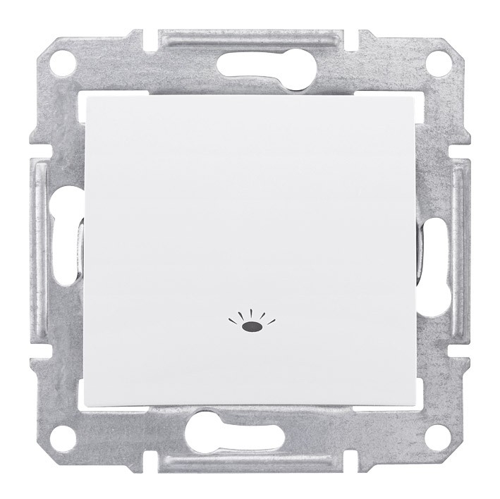 Schneider Electric Przycisk światło Sedna biały - SDN0900121