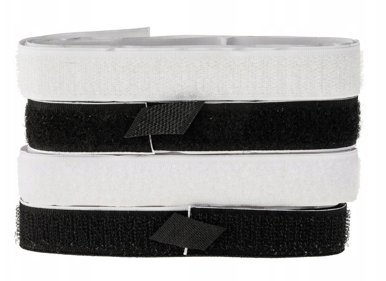 ADHESIVE TAPE WITH VELCRO 2X75CM 4 PCE