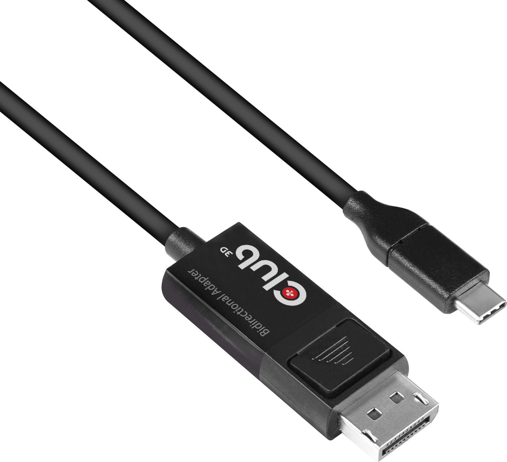 Kabel USB Club 3D USB-C - DisplayPort 1.8 m Czarny (CAC-1557)