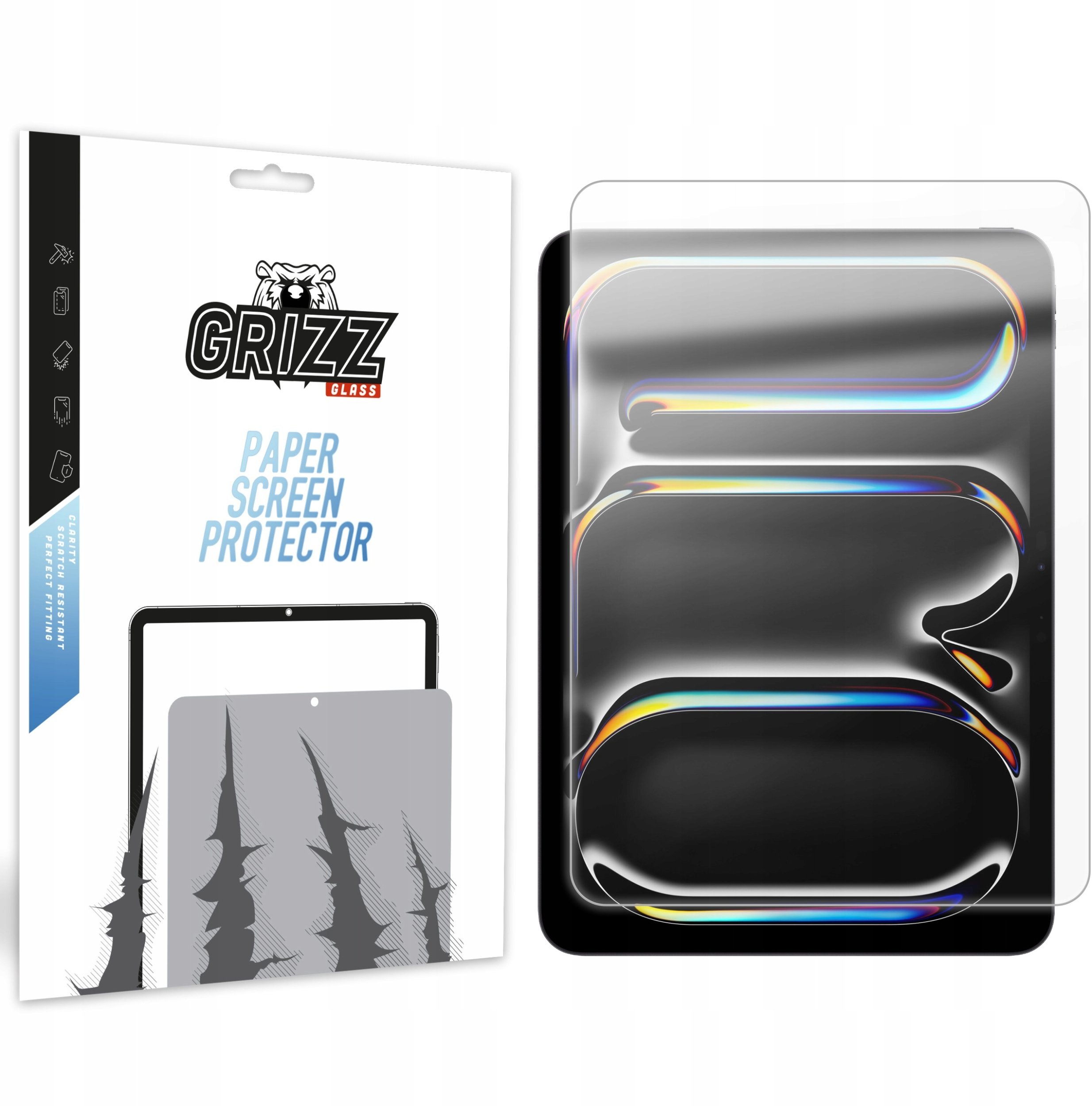 GrizzGlass Folia matowa PaperScreen do Apple iPad Pro 11" M5 2025