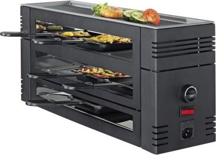 Hurtel Raclette/piec do mini-pizzy, dla 6 os., 46 x 16 x 21,5 cm PIZZARACLETTE / Spring