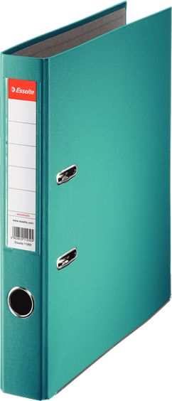 Segregator Esselte Ekonomiczny dźwigniowy A4 50mm turkusowy (10K009 O)