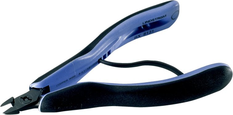 Bahco Diagonal cutter, RX series,Oval head, Diagonal pliers, 1 cm, 1.05 cm, 6 mm, Steel, Black, Blue