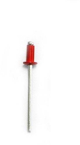 ALU-STEEL DOMED COLOURED 3.2X6 50 PCS