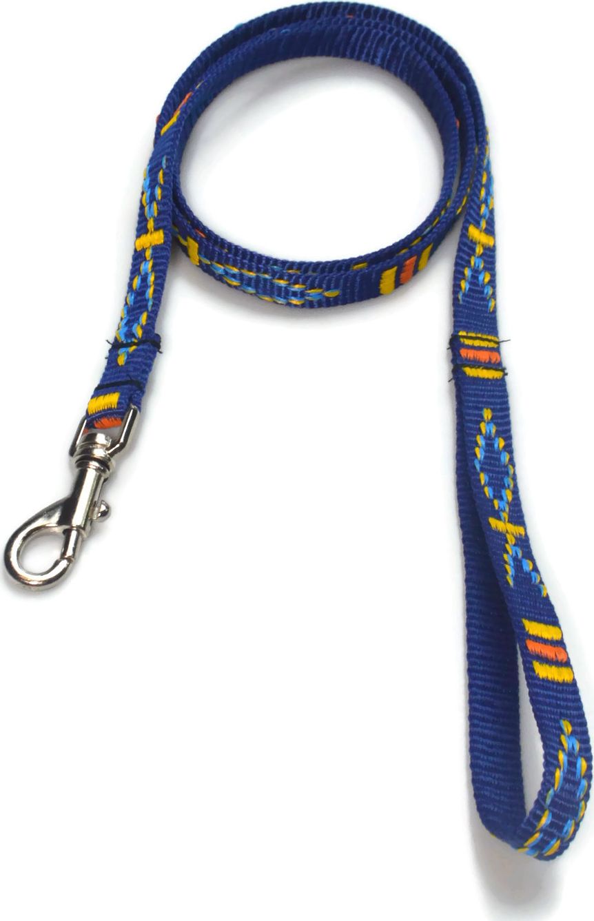 Alizoo Smycz dla średniego psa Indiańska 15mm/130cm - ALIZOO