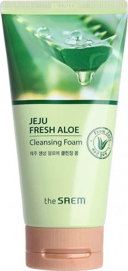 theSaem Jeju Fresh Aloe Pianka oczyszczająca do twarzy 150ml