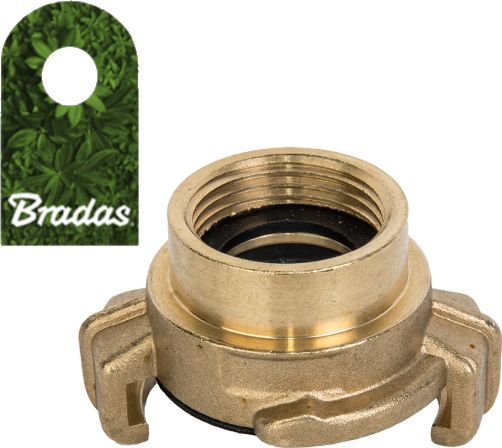Bradas Złącze kłowe GEKA GW 1/2" błyskawiczne MOSIĄDZ BR-GK110 BRADAS 4702