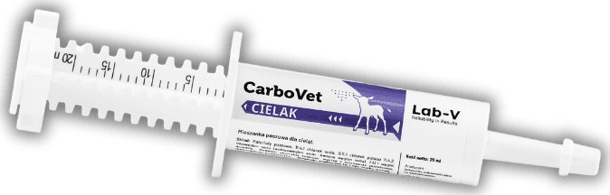 LAB V LAB-V CarboVet Cielak - Preparat do usuwania toksyn z organizmu dla cieląt 20 ml