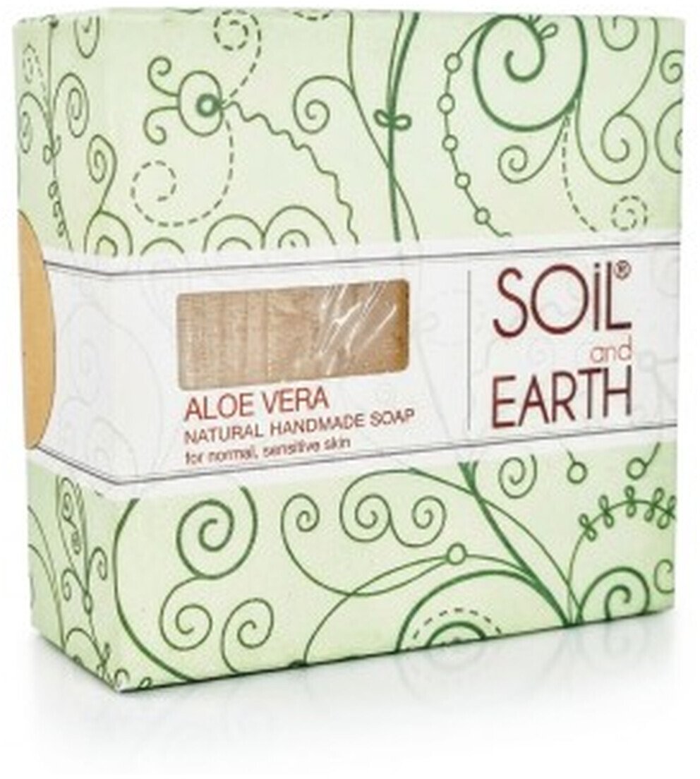 Soil and Earth Ręcznie robione mydło Aloe Vera 125g