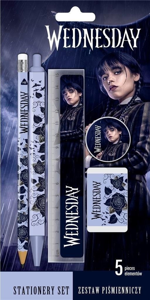 Zestaw piśmienniczy 5el Wednesday ASTRA