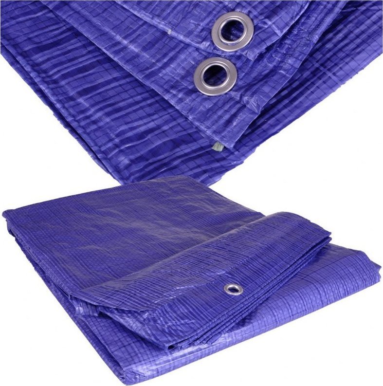 Plandeka PrzydaSie Plandeka Plandeki Pe Niebieska Wzmacniana 4X6